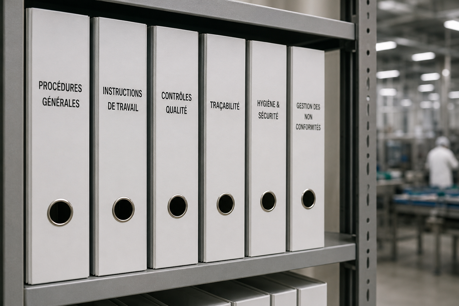 Classeur de procédures et documentation qualité dans un système de gestion de conformité